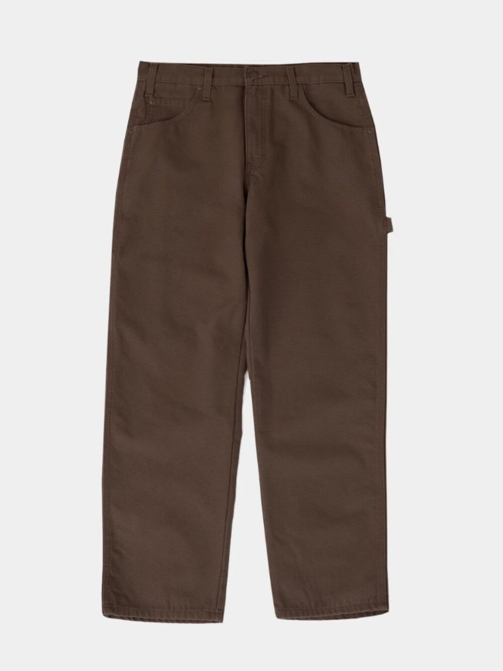 Dickies Brown Regular Fit Carpenter Pants in W32 L32